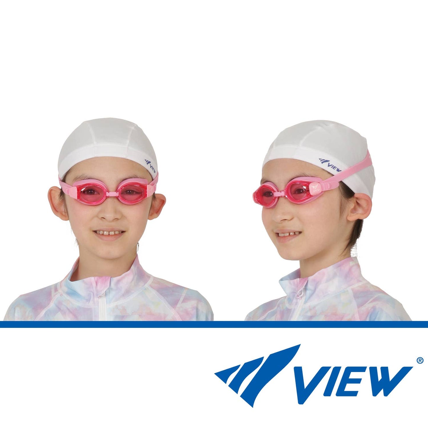 Youth SWIPE Anti-fog Swim Goggles Age 4-9 | VIEW V-730JASA