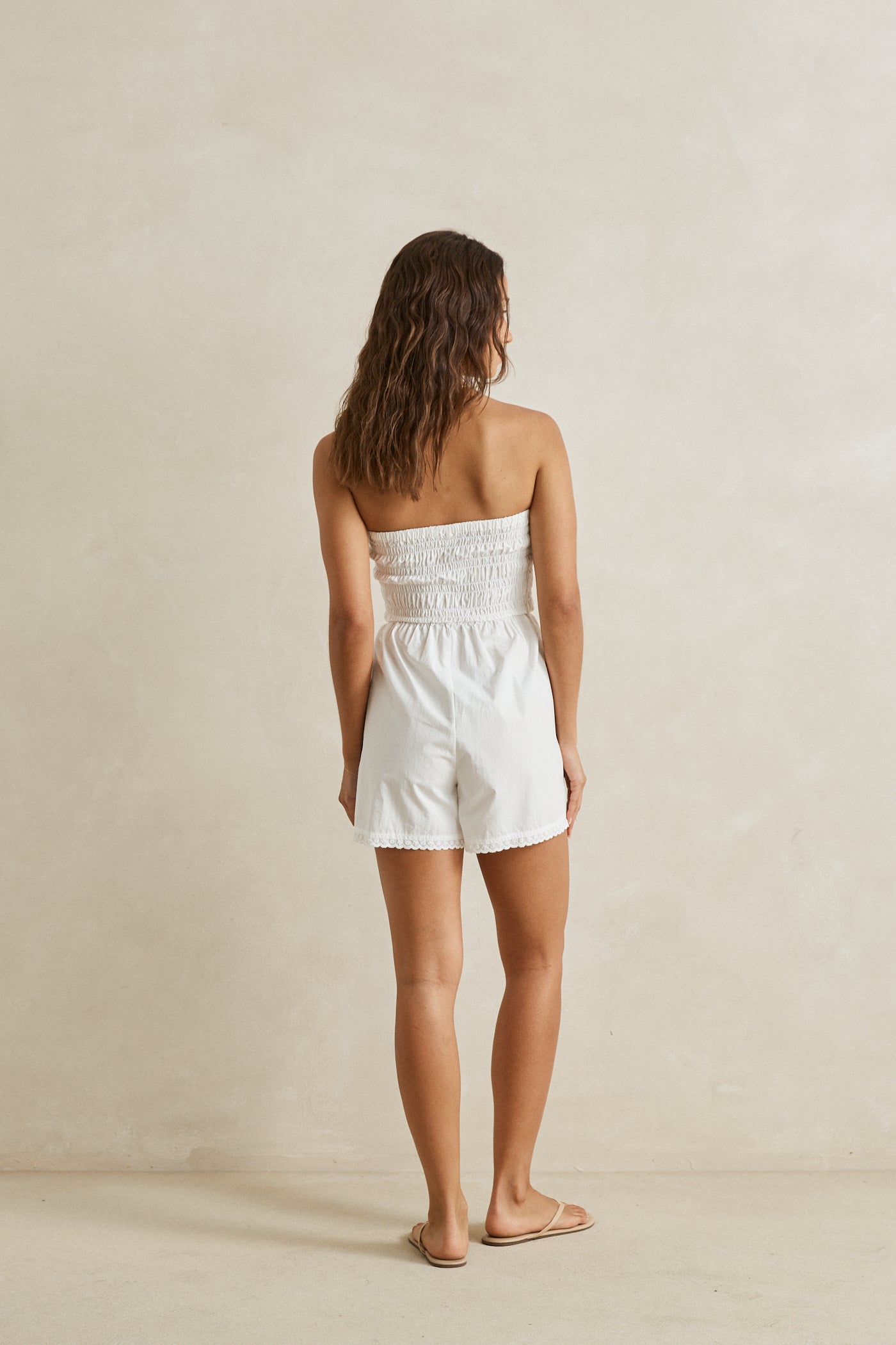 Perry | Strapless Playsuit