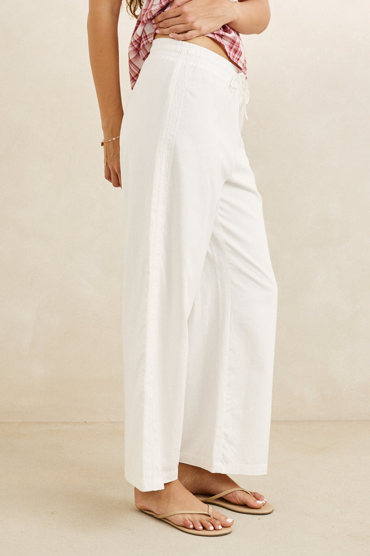 Annabelle Lace Trim | Beach Pant