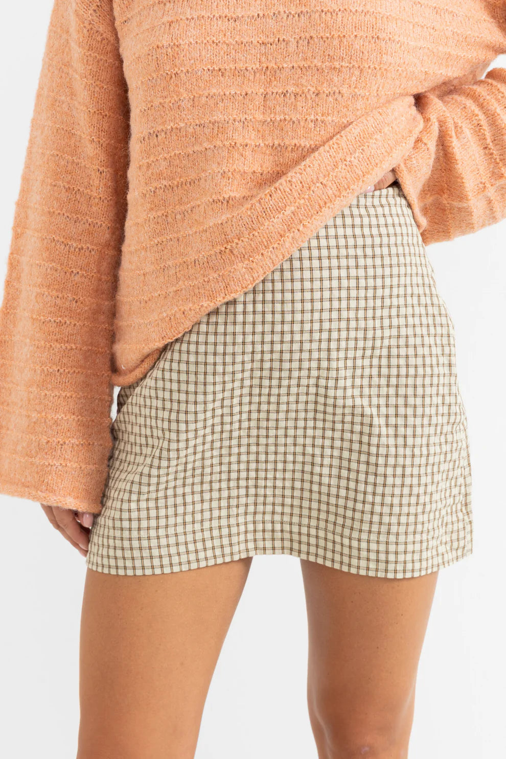 Luca Check | Mini Skirt